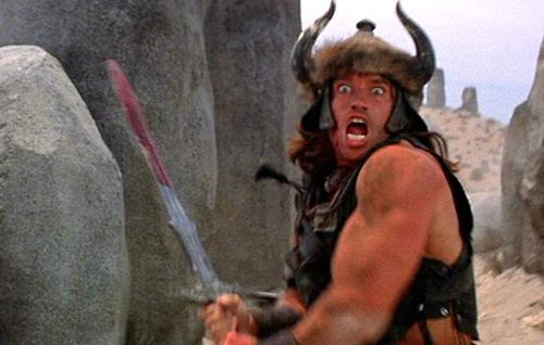 Conan el bárbaro - película - Arnold Schwarzenegger